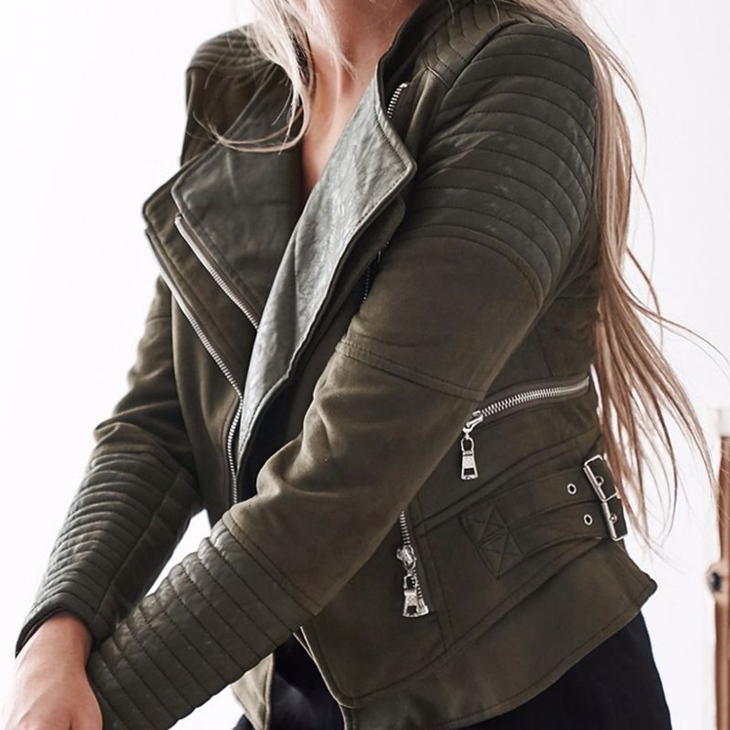 Women bomber jacket fit Female Outer wear
